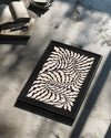 Cream Wave Poster Tablosu