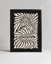 Cream Wave Poster Tablosu