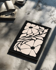 Creamy Swirl Poster Tablosu