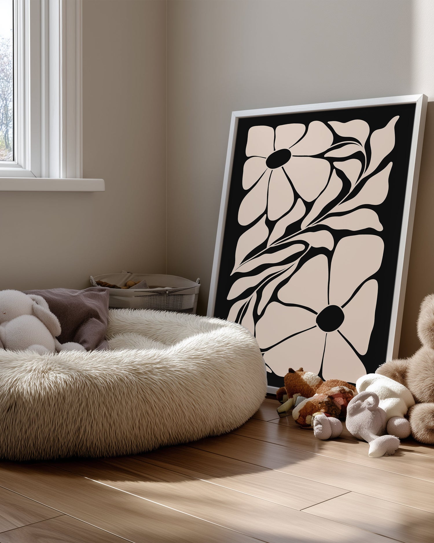 Creamy Swirl Poster Tablosu