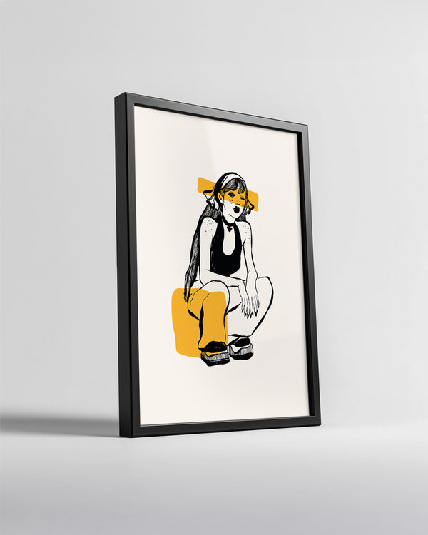 Crouch Poster Tablosu