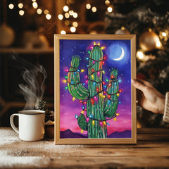 Crystal Winter Garden Poster Tablosu