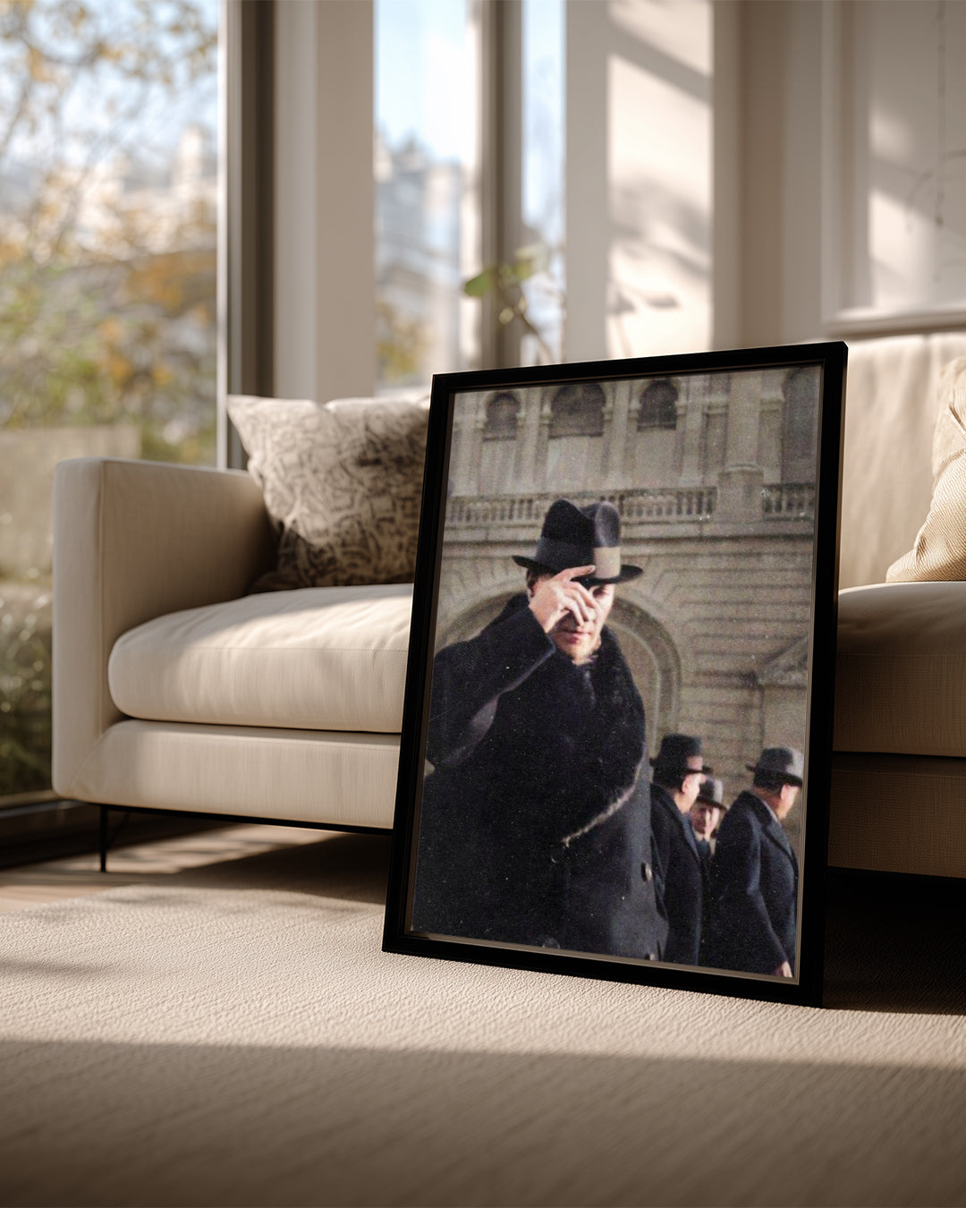 Cumhuriyetin Temeli: Şapkalı Atatürk Poster Tablosu