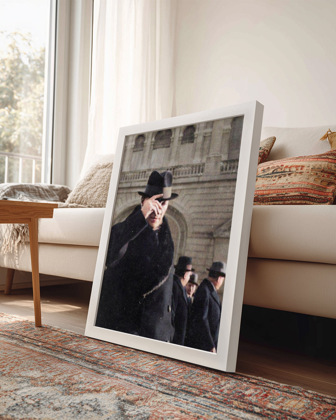 Cumhuriyetin Temeli: Şapkalı Atatürk Poster Tablosu