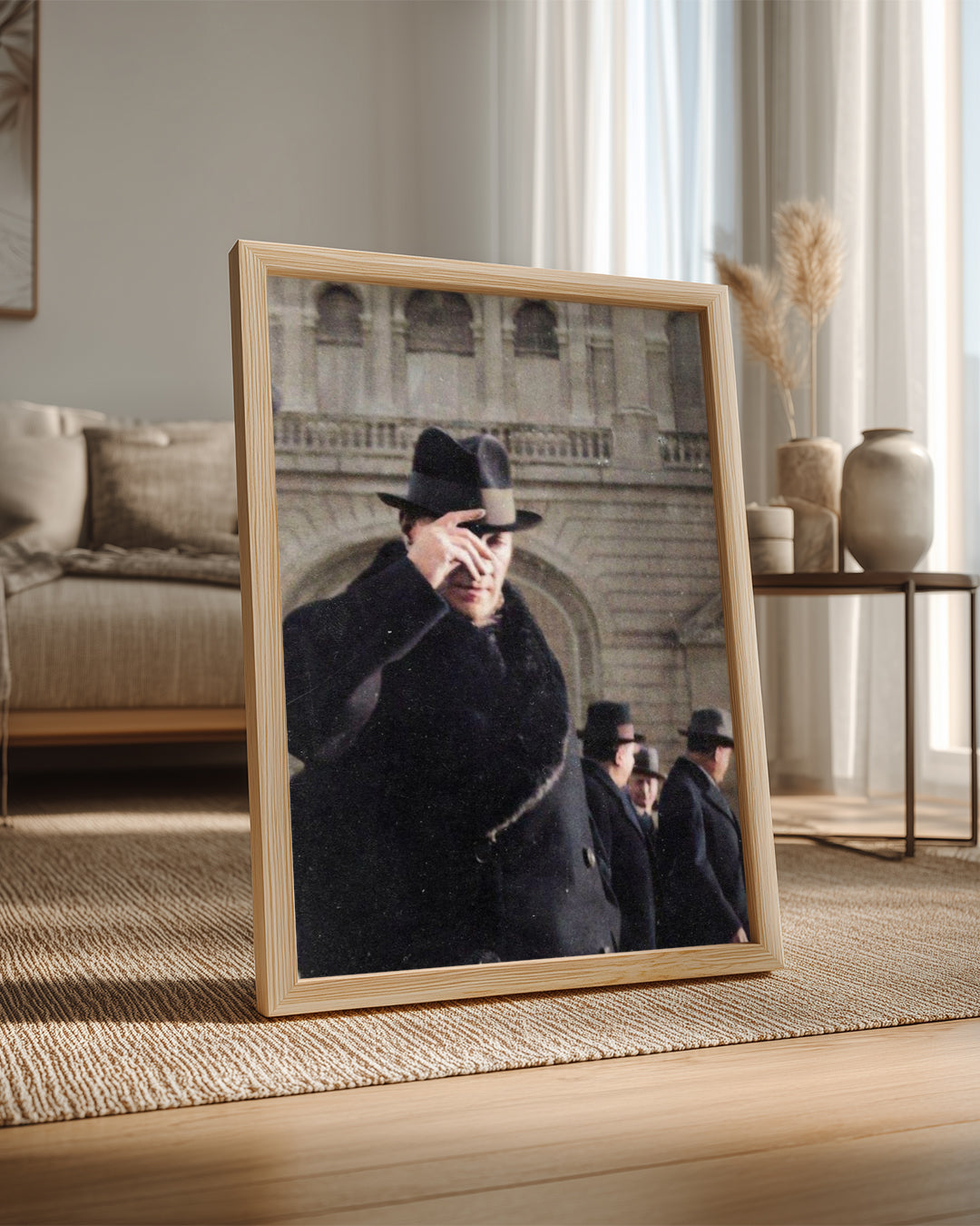 Cumhuriyetin Temeli: Şapkalı Atatürk Poster Tablosu