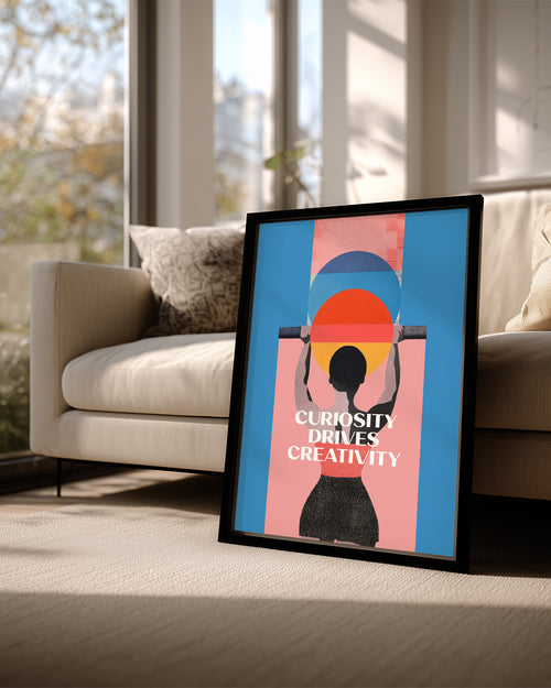 Curiosity Poster Tablosu