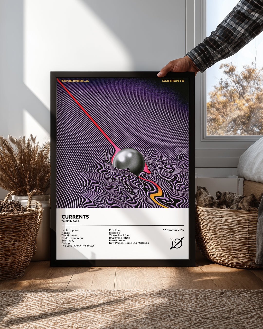 Currents - Tame Impala Poster Tablosu