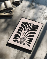 Curved Branch Poster Tablosu