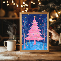 Cute Snowman Friends Poster Tablosu