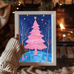 Cute Snowman Friends Poster Tablosu