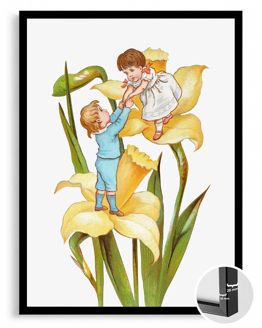 Daffodil Kids Poster Tablosu