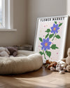 Dahlia Violet Poster Tablosu