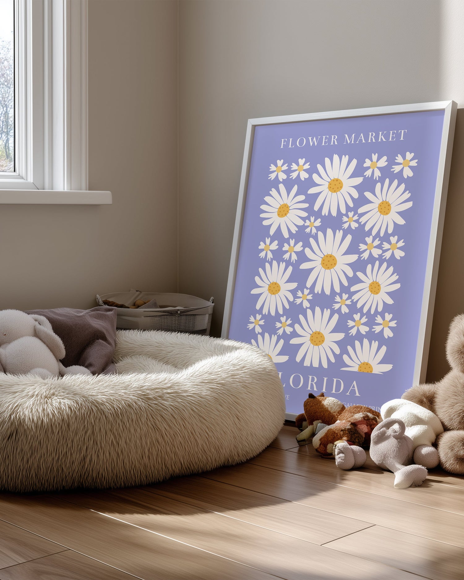 Daisy Market Poster Tablosu