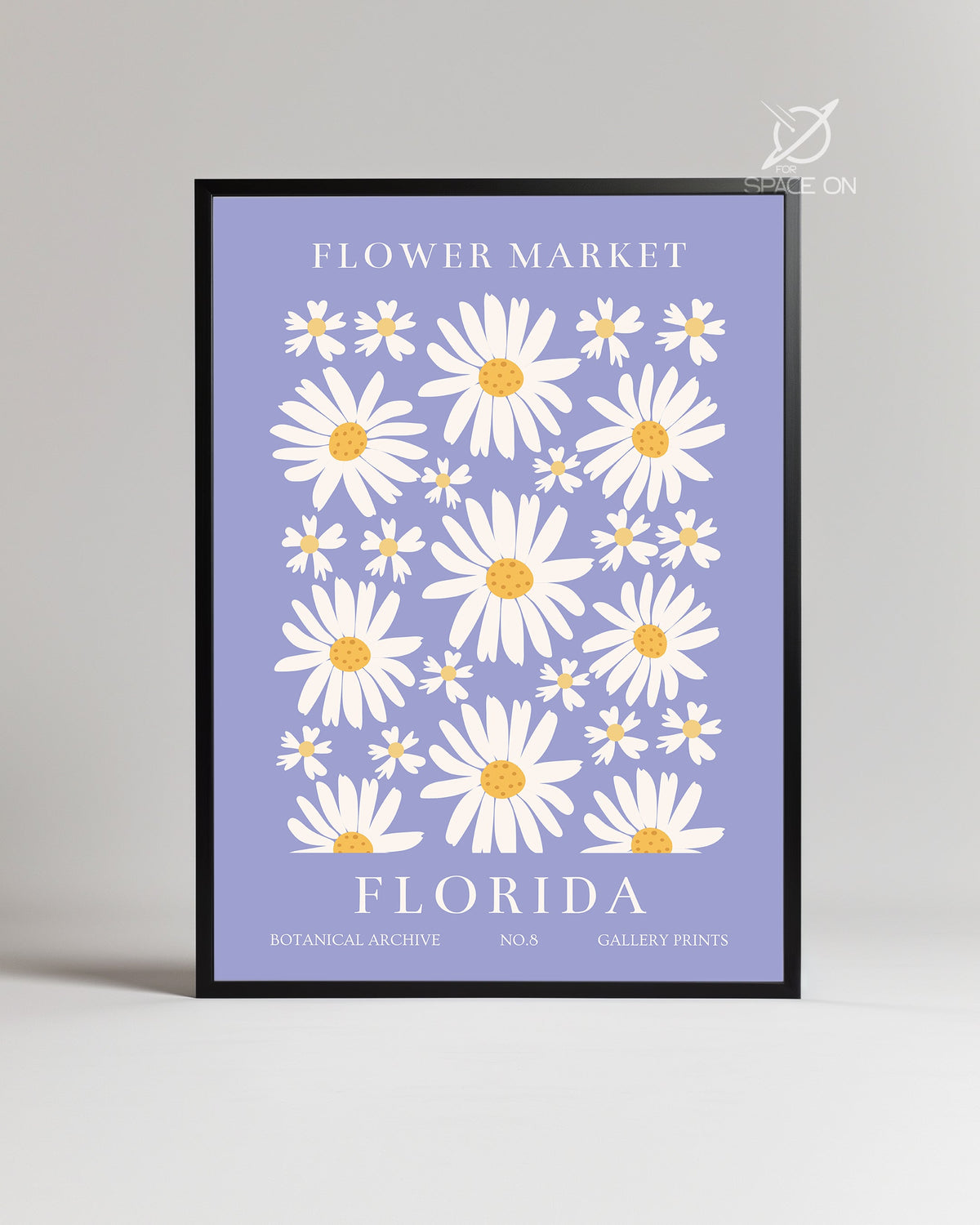 Daisy Market Poster Tablosu