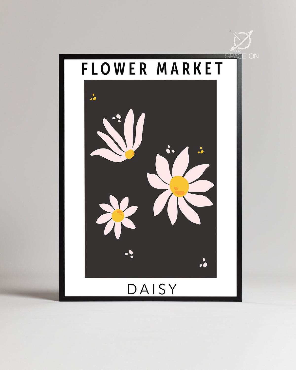 Daisy Noir Poster Tablosu