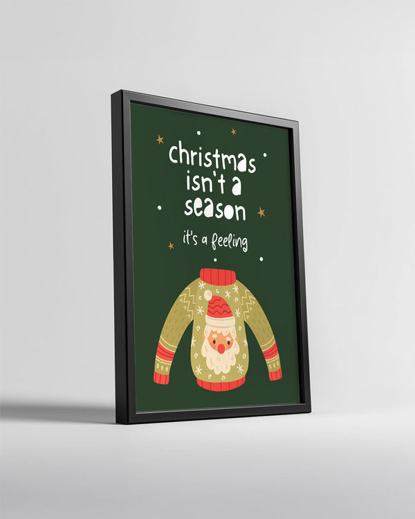 Dancing Reindeer Joy Poster Tablosu
