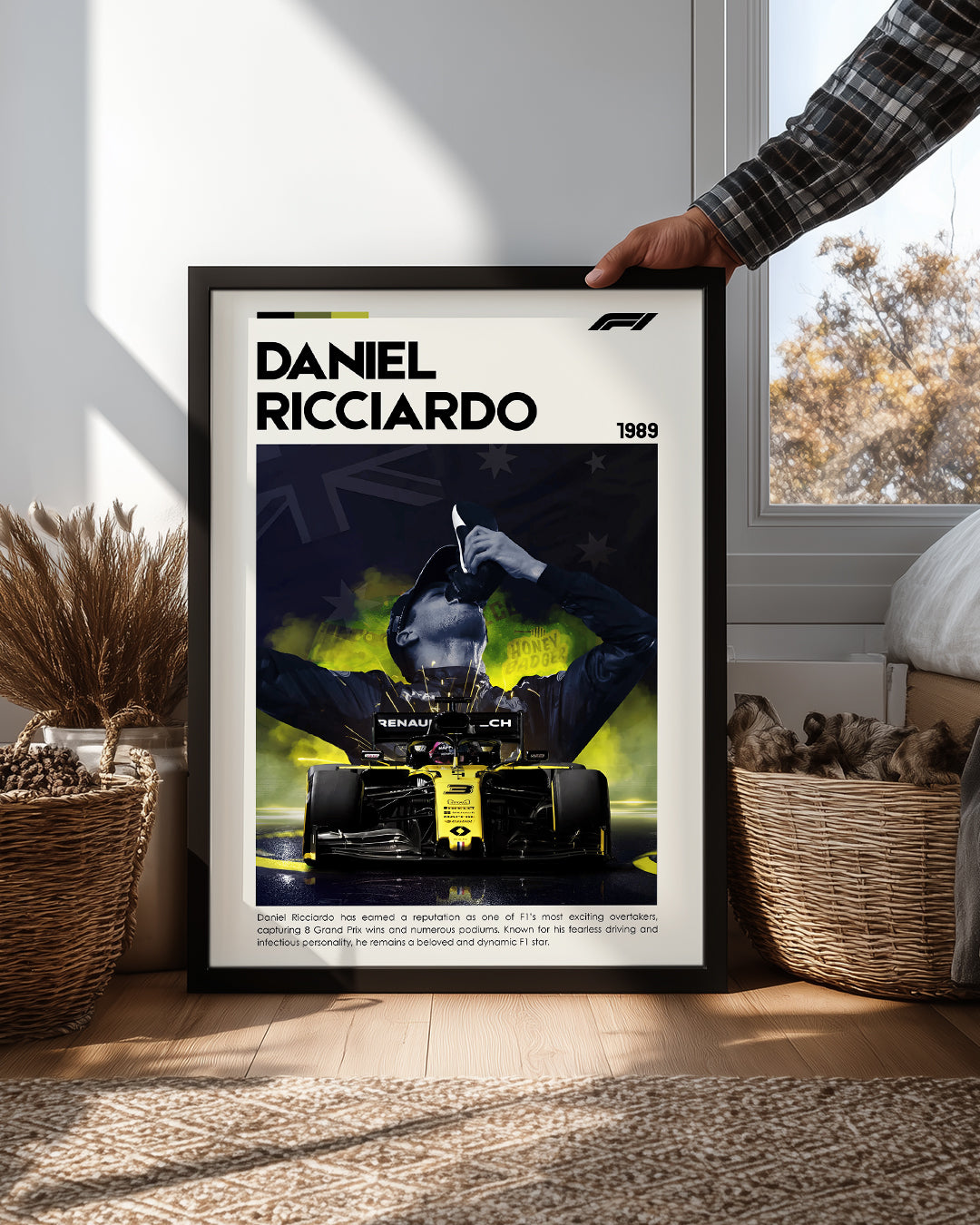 Daniel Ricciardo 1989 Poster Tablosu