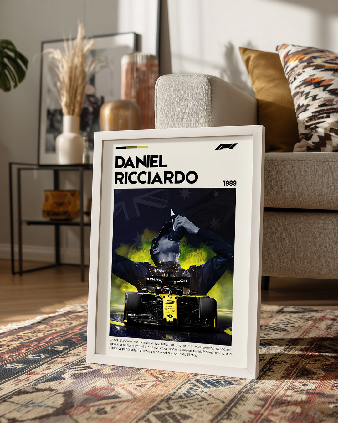 Daniel Ricciardo 1989 Poster Tablosu