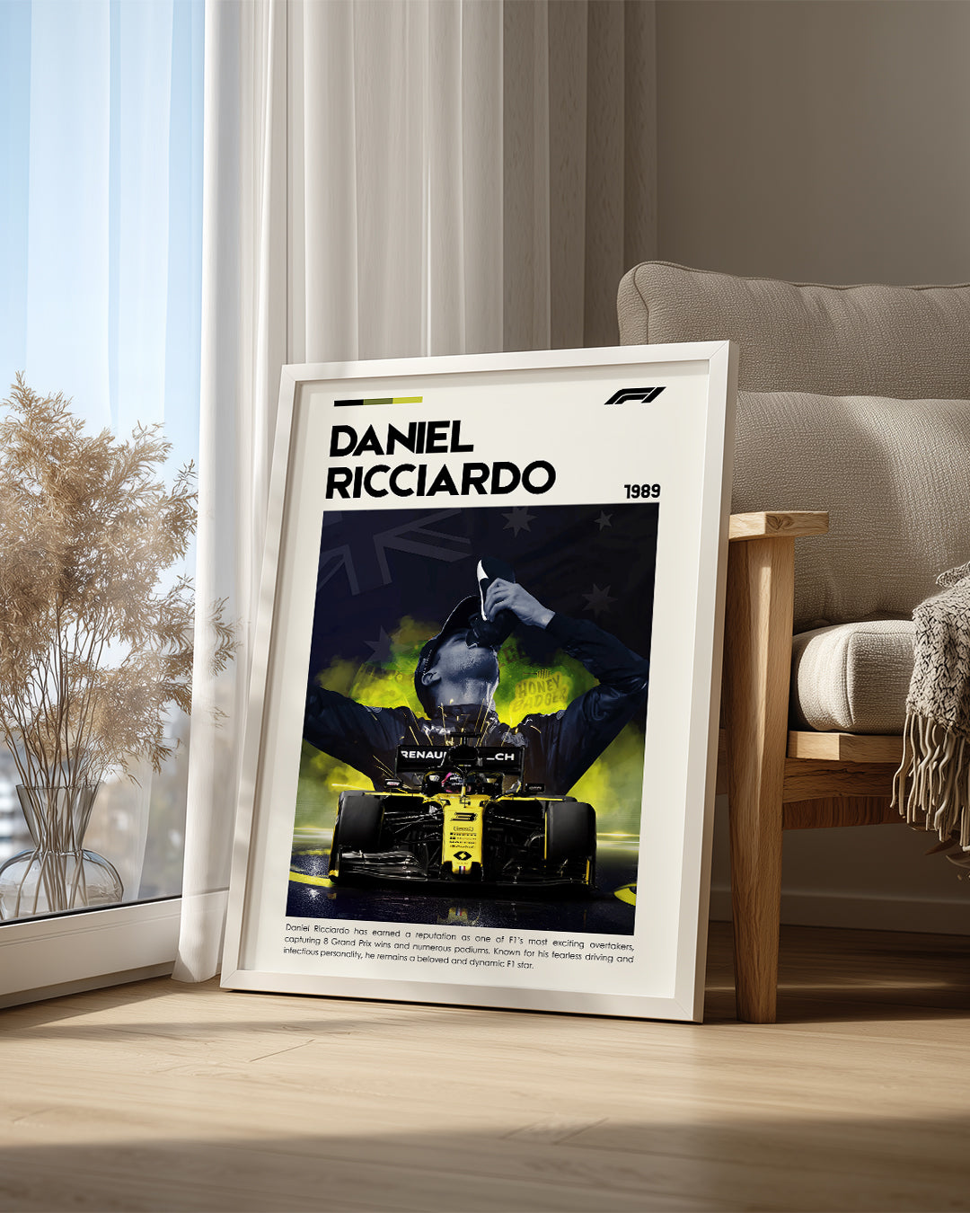 Daniel Ricciardo 1989 Poster Tablosu