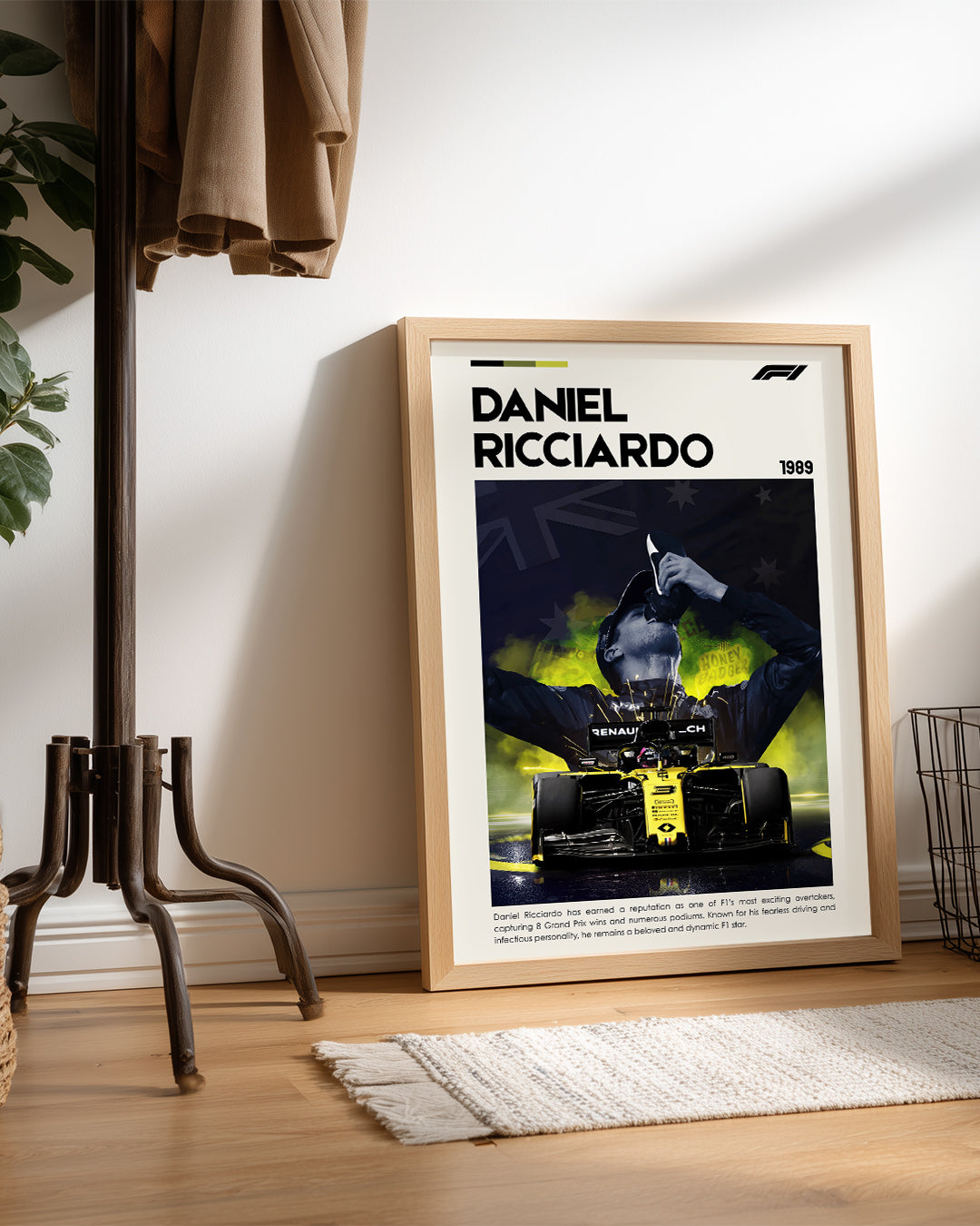Daniel Ricciardo 1989 Poster Tablosu