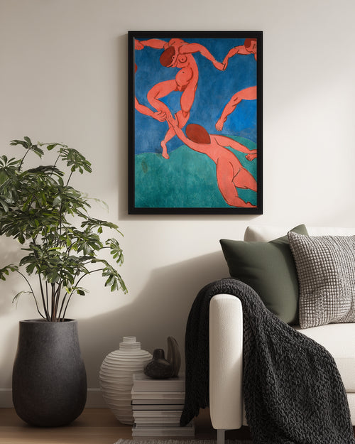 Dans - Henri Matisse - 1910 Poster Tablosu