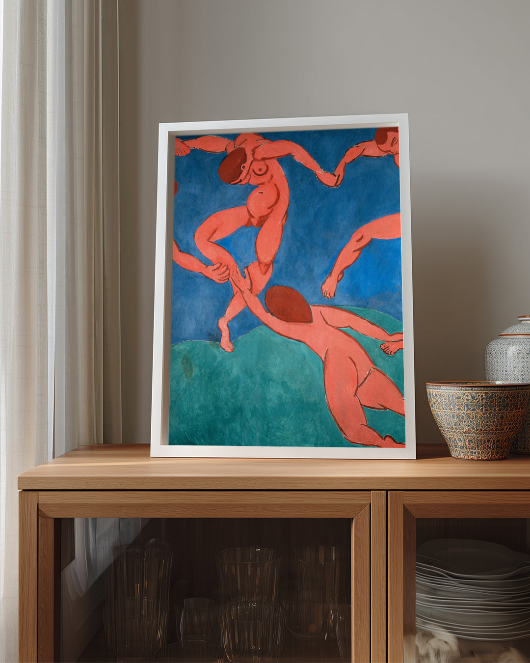Dans - Henri Matisse - 1910 Poster Tablosu