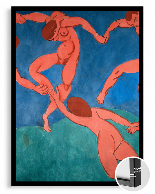 Dans - Henri Matisse - 1910 Poster Tablosu