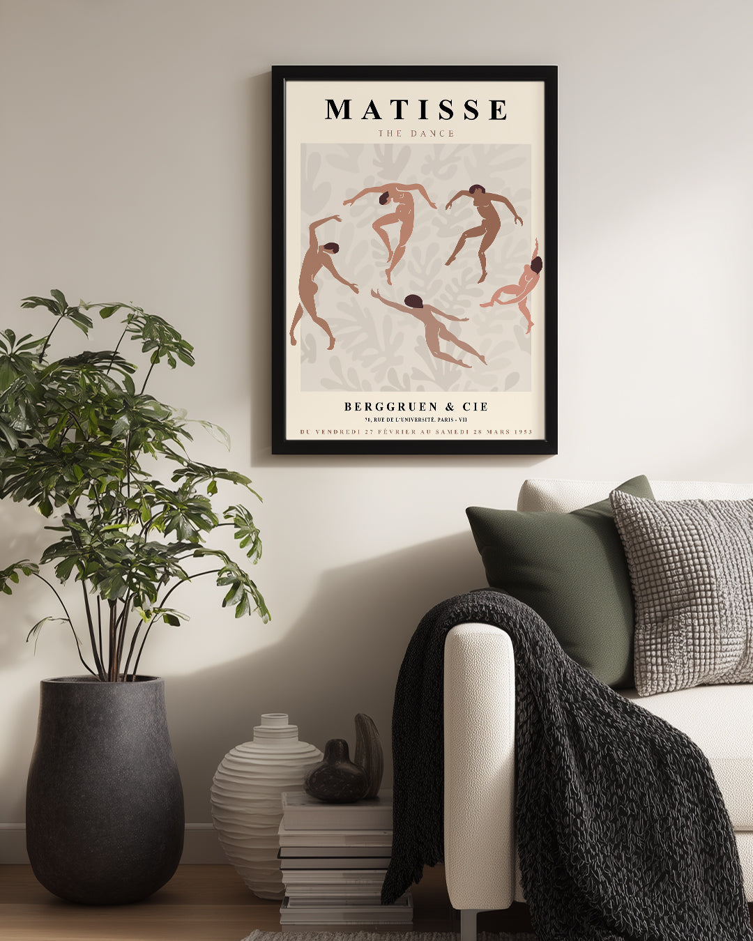 Dans - Henri Matisse - 1953 Poster Tablosu