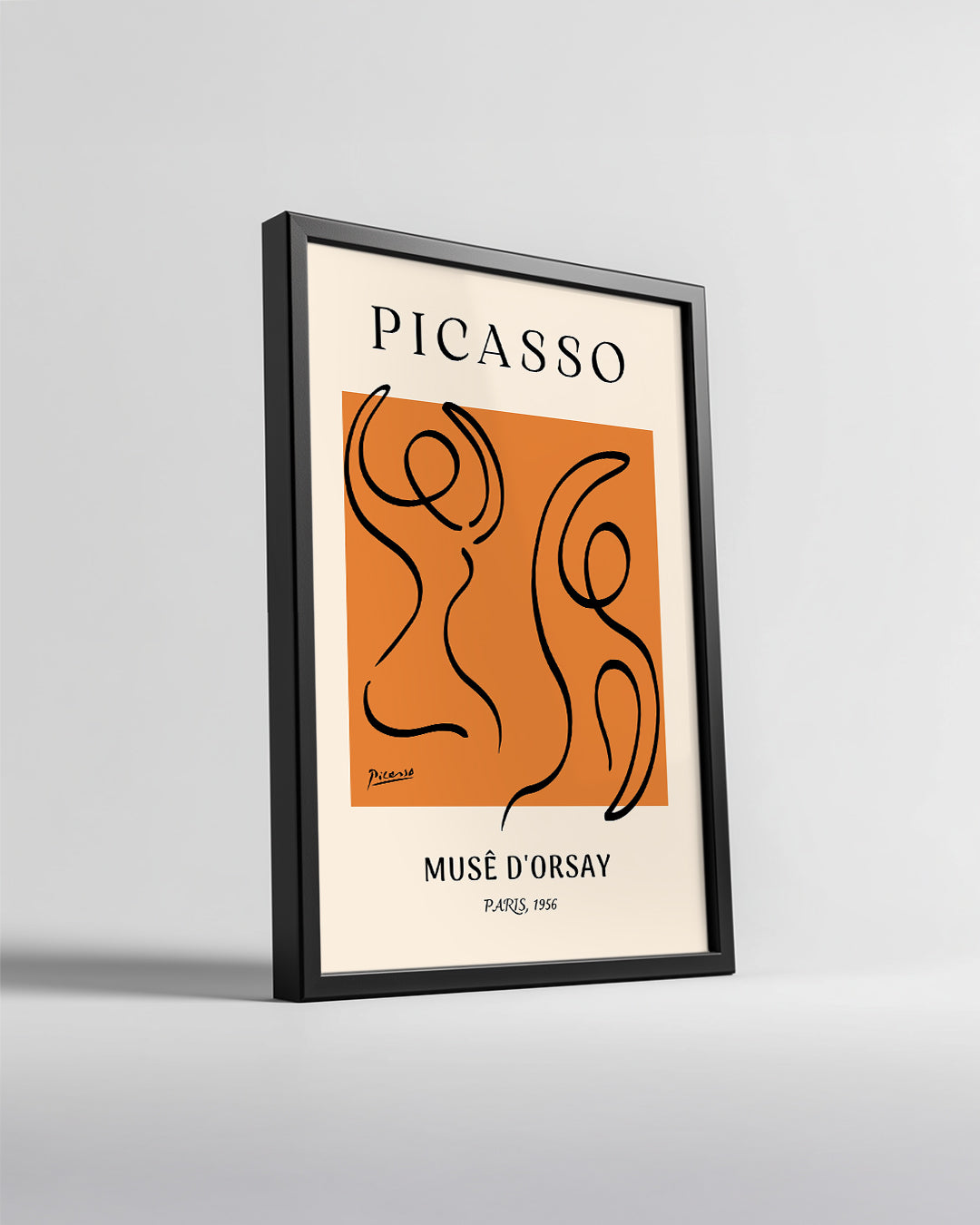 Dans - Pablo Picasso - 1956 Poster Tablosu