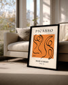 Dans - Pablo Picasso - 1956 Poster Tablosu