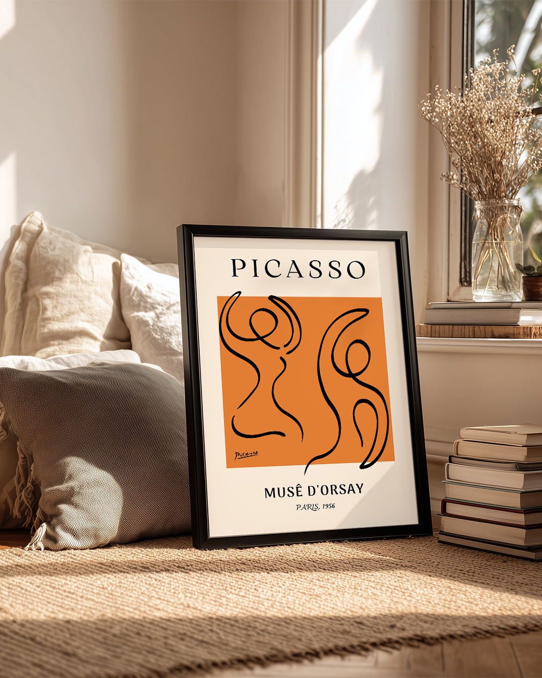 Dans - Pablo Picasso - 1956 Poster Tablosu
