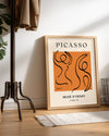 Dans - Pablo Picasso - 1956 Poster Tablosu