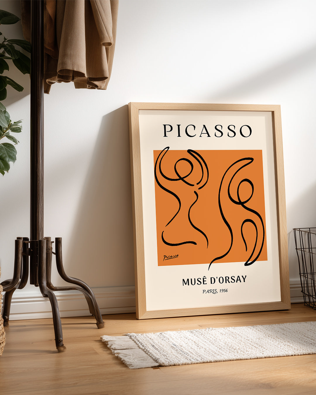 Dans - Pablo Picasso - 1956 Poster Tablosu