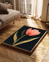 Dark Coral Poster Tablosu