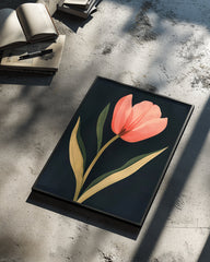 Dark Coral Poster Tablosu