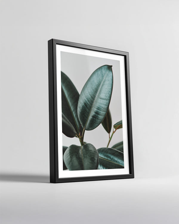 Dark Leaf Poster Tablosu