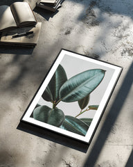 Dark Leaf Poster Tablosu