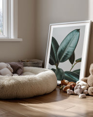 Dark Leaf Poster Tablosu