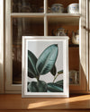 Dark Leaf Poster Tablosu