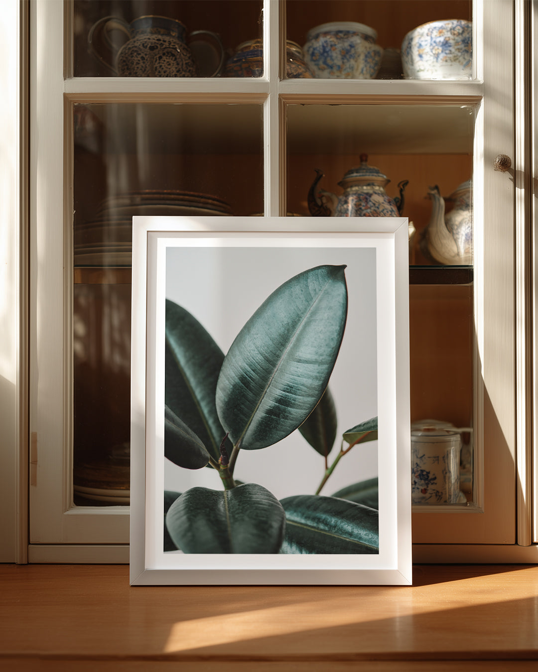 Dark Leaf Poster Tablosu