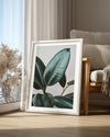 Dark Leaf Poster Tablosu