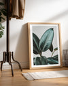 Dark Leaf Poster Tablosu