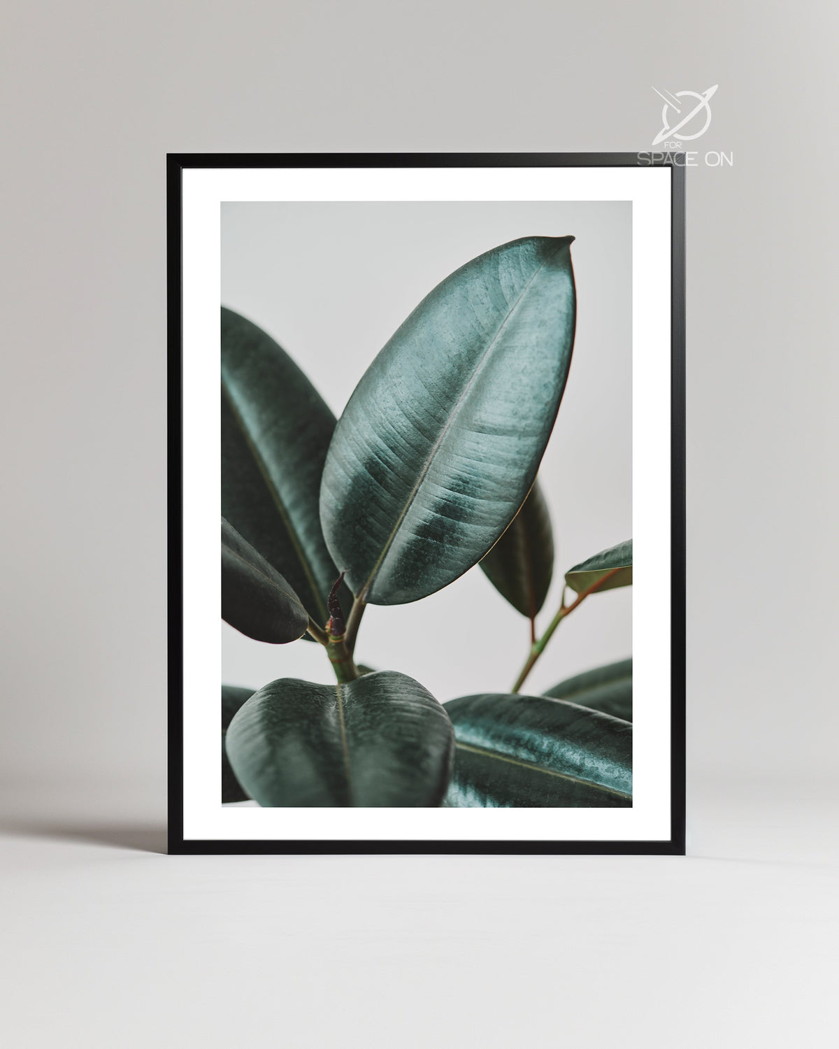 Dark Leaf Poster Tablosu
