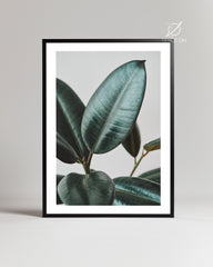 Dark Leaf Poster Tablosu