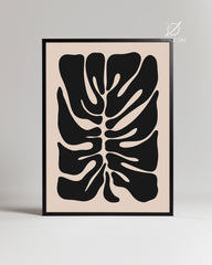 Dark Monstera Poster Tablosu