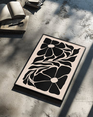 Dark Swirl Poster Tablosu