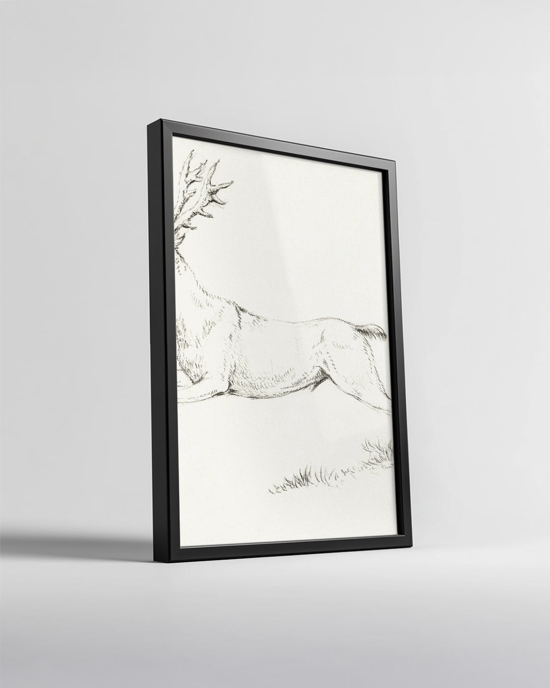 Dark Winter Forest Poster Tablosu