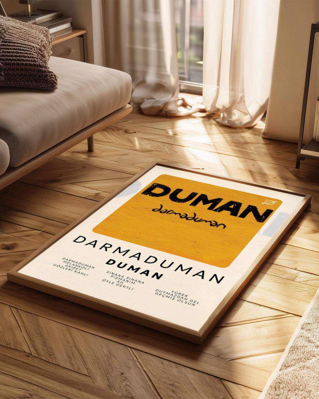 Darmaduman - Duman Poster Tablosu