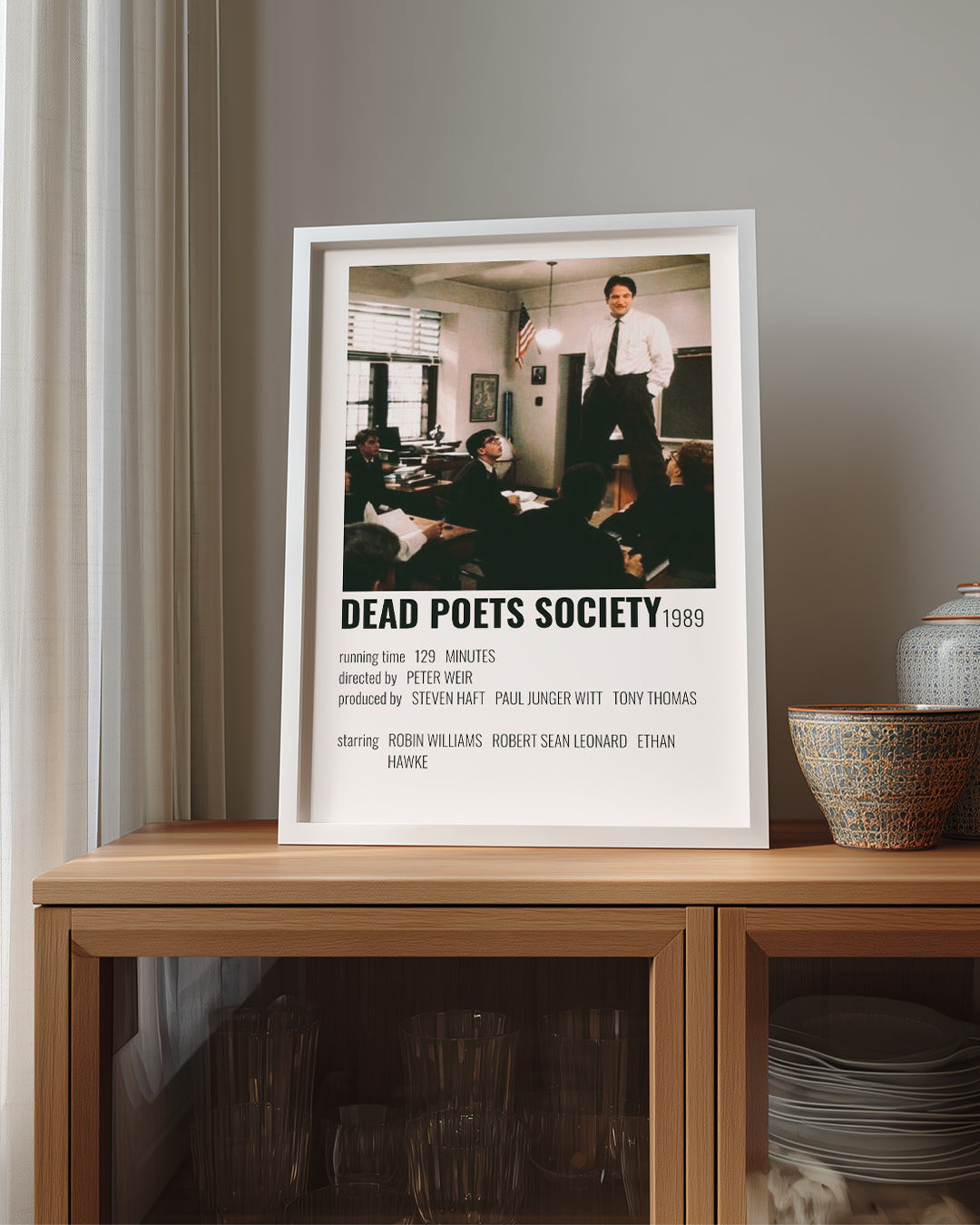 Dead Poets Society Poster Tablosu