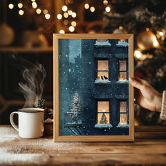 Deck The Halls Art Poster Tablosu